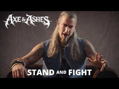 AXE & ASHES - Stand and Fight (OFFICIAL VISUALISER)