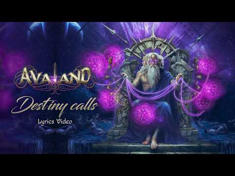 AVALAND - Destiny Calls (Official Lyrics Video)