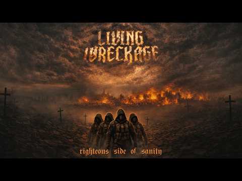 LIVING WRECKAGE - Righteous Side of Sanity (Official lyric video)