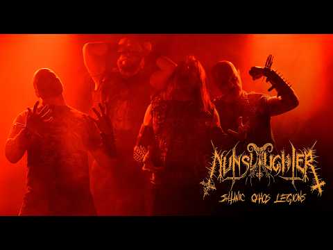 Nunslaughter - 'Satanic Chaos Legions' - Official Visualizer Video