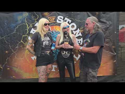 Stevie J Talks to Girlschool at the 2026 Maid Of Stone festival