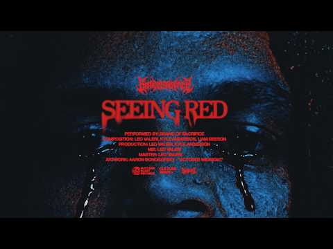 BRAND OF SACRIFICE - Seeing Red (OFFICIAL VISUALIZER)