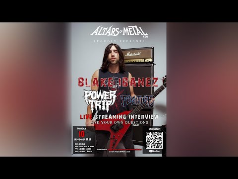 POWER TRIP / FUGITVE Interview with Blake Ibanez - Altars of Metal