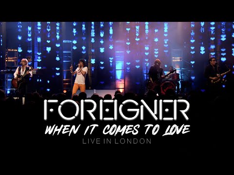 FOREIGNER - When It Comes To Love (Live in London 2010) I New Album 'Live in London' Out Now