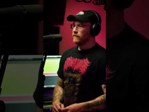 Derek Rydquist of The Zenith Passage SLAYING a vocal playthrough of 'Fleshbound Reliquary'!