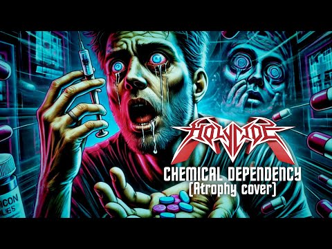 HOLYCIDE - Chemical Dependency (Atrophy cover) (Official Lyric-Video) [2024]