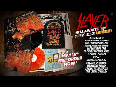 Slayer - Hell Awaits 40th Anniversary Box Set (Unboxing)